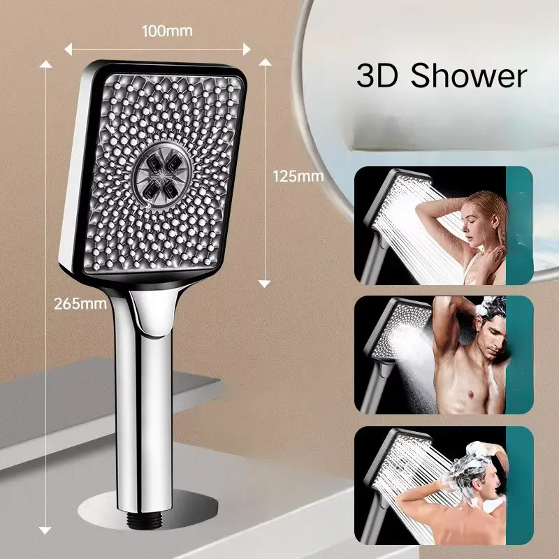 Hogyan javítja a 3D kézi zuhany a modern fürdőszobai élményt?